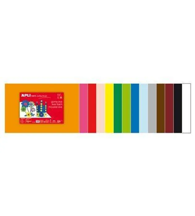 Hauptproduktbild Pěnová guma "Eva sheets", žlutá, 400x600 mm, APLI