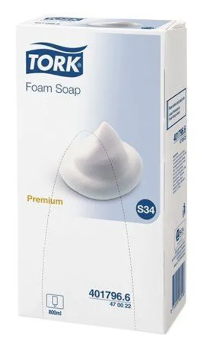Hauptproduktbild Pěnové mýdlo, sensitive, TORK 470022 "Premium", perlové bílá