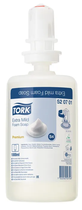 Hauptproduktbild Pěnové mýdlo TORK Premium Extra Mild 1l S4 [1 ks]