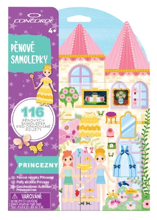 Hauptproduktbild Pěnové samolepky CONCORDE Princezny