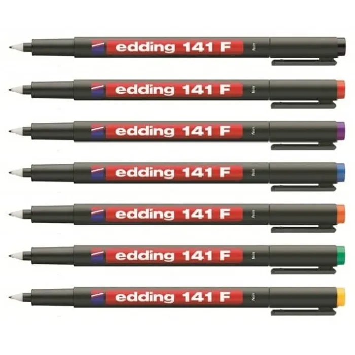 Hauptproduktbild Permanentní popisovač "141 F", OHP, 0,6mm, EDDING