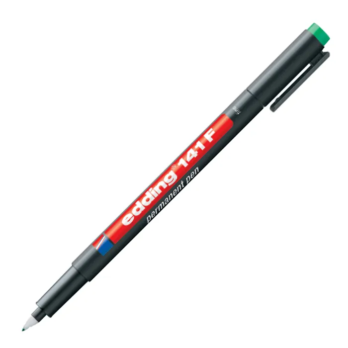 Hauptproduktbild Permanentní popisovač "141 F", zelená, OHP, 0,6mm, EDDING
