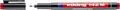 Weiteres Produktbild Permanentmarker „142 M“, rot, OHP, 1 mm, EDDING