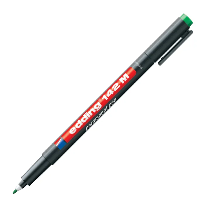 Hauptproduktbild Permanentní popisovač "142 M", zelená, OHP, 1mm, EDDING
