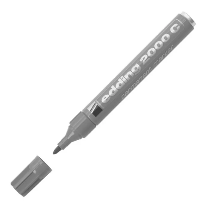 Hauptproduktbild Permanentní popisovač "2000", červená, 1,5-3mm, kuželový hrot, EDDING