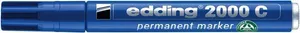 Permanentmarker „2000“, blau, 1,5-3 mm, konische Spitze, EDDING