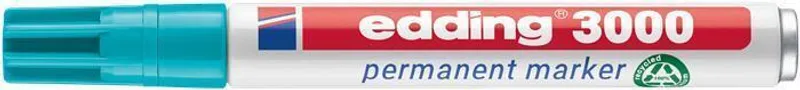 Hauptproduktbild Permanentní popisovač "3000", tyrkysová, 1,5-3 mm, kuželový hrot, EDDING 7580228013