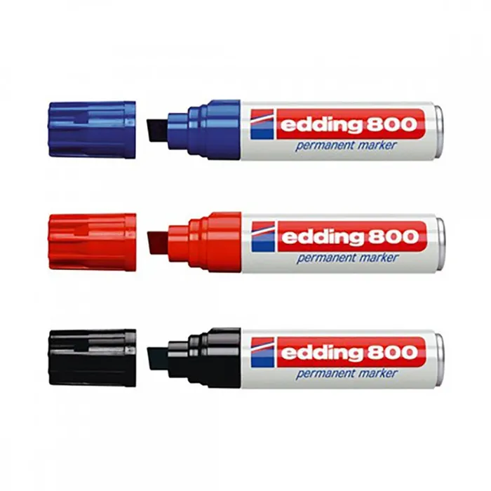 Hauptproduktbild Permanentní popisovač "800", 4-12mm, klínový hrot, EDDING
