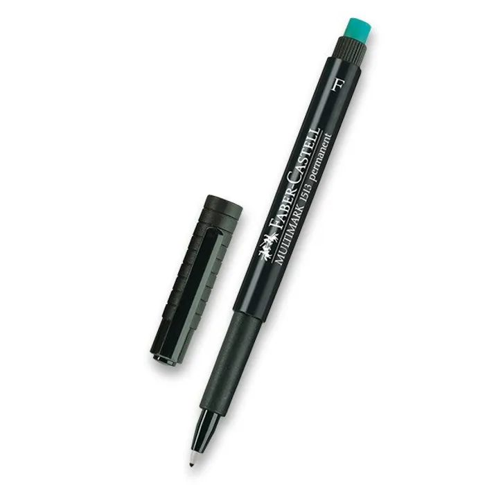 Hauptproduktbild Permanentní popisovač Faber-Castell 1513 F černý