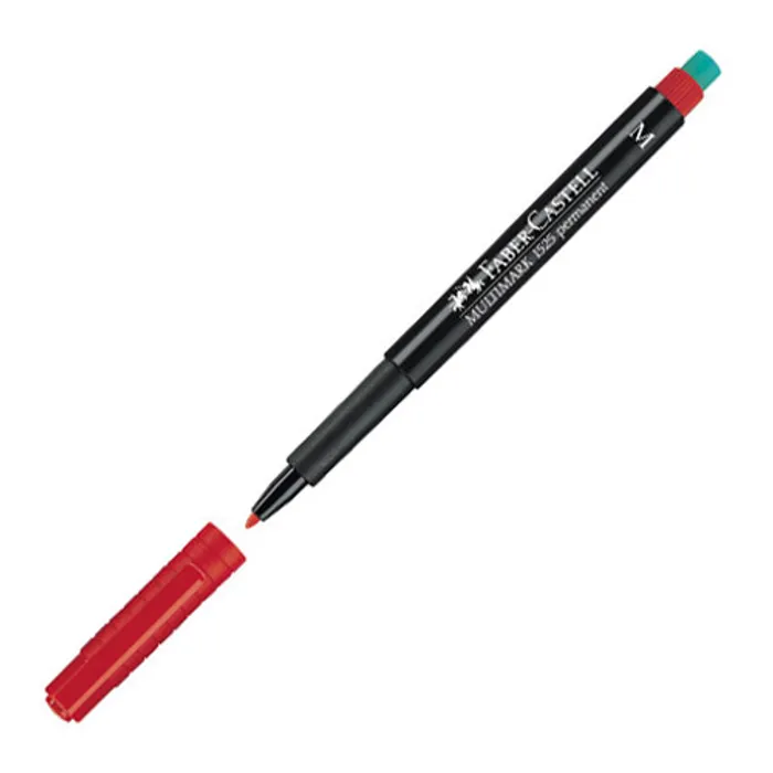 Hauptproduktbild Permanentní popisovač Faber-Castell 1525 M červený