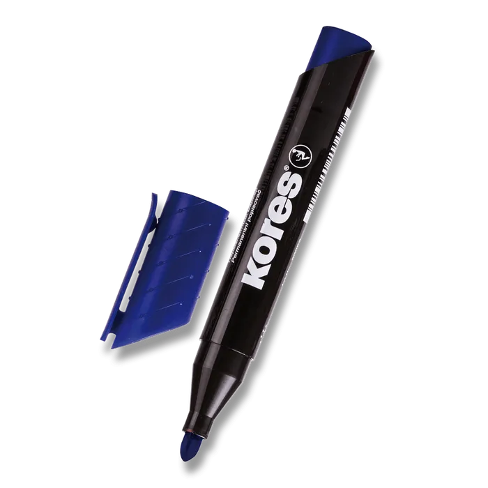 Hauptproduktbild Permanentní popisovač Kores K-Marker modrý