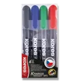 Kores K-Marker Permanentmarker-Set mit 4 Farben