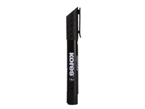 Permanent Marker Kores K-Marker XP2 Black, Beveled Tip 3–5 mm