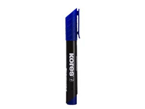 Permanent Marker Kores K-Marker XP2 Blue, Beveled Tip 3–5 mm