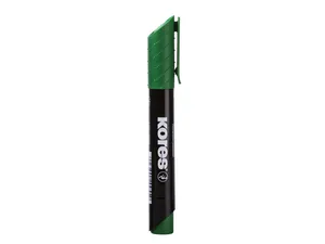 Permanent Marker Kores K-Marker XP2 Green, Chisel Tip 3–5 mm