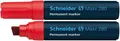 Weiteres Produktbild Permanentmarker „Maxx 280“, rot, 4-12 mm, Keilspitze, SCHNEIDER