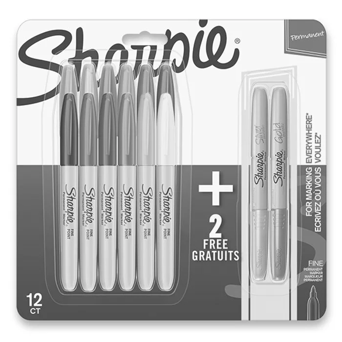 Hauptproduktbild Permanentní popisovač Sharpie Fine + Metallic sada 14 ks