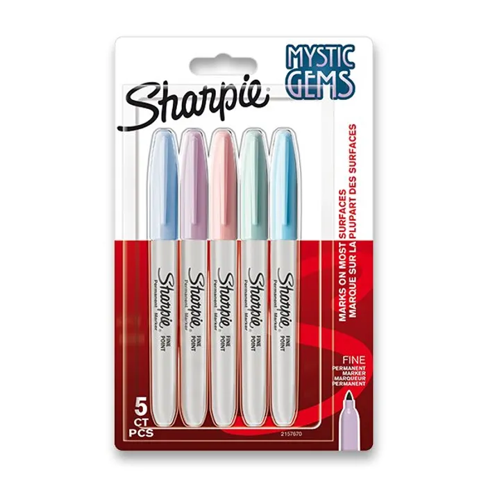 Hauptproduktbild Permanentní popisovač Sharpie Fine Mystic sada 5 barev