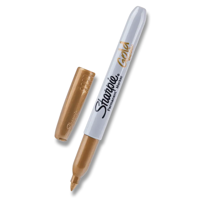 Hauptproduktbild Permanentní popisovač Sharpie Metallic zlatý