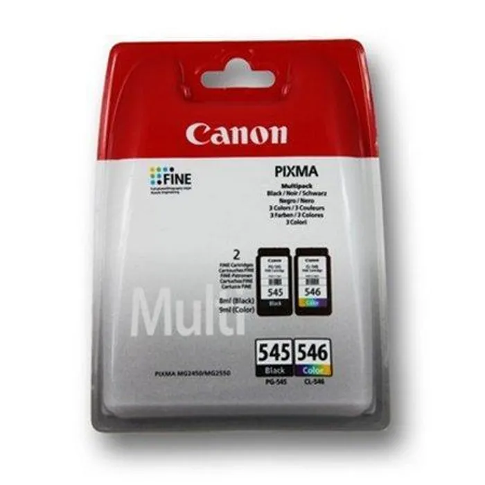 Hauptproduktbild PG-545/CL-546 Inkjekt cart.multipack pro Pixma MG2450, MG2550 tiskárny, CANON černá, 2*180