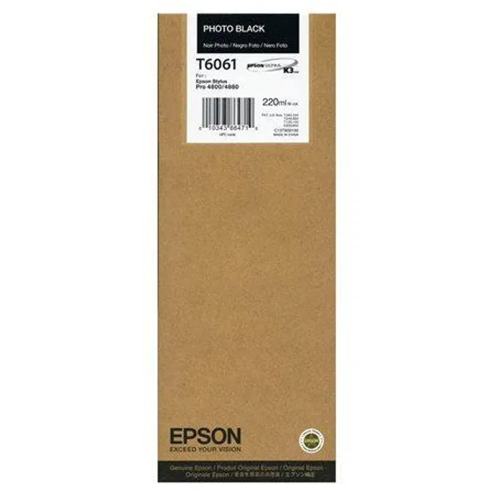 Hauptproduktbild Photo cart.pro "StylusPro 4800, 4880" tiskárny, EPSON Černá, 220ml