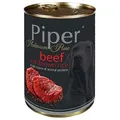 PIPER PLATINUM PURE Rindfleisch mit braunem Reis, in der Dose für Hunde, 400 g