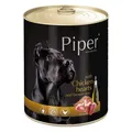 Weiteres Produktbild PIPER mit Hühnerherzen und braunem Reis, Dose für Hunde 800g