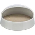 Weiteres Produktbild Sandbad für 8-Jährige/Hamster, Keramik, 20x10x16 cm, grau