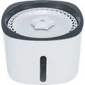 Weiteres Produktbild Trinker / Brunnen FLOWER, 2 l/18,5 × 13 × 18,5 cm, Kunststoff, weiß/grau