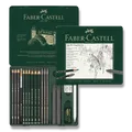 Pitt Monochrome Graphite spec. Set, Teller. Schachtel mit 19 Stück Faber Castell 112973