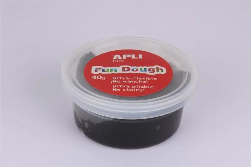 Hauptproduktbild Plastelína, 40 g, APLI, "Fun Dough", černá