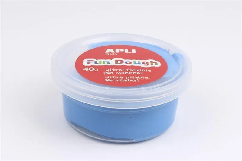 Hauptproduktbild Plastelína, 40 g, APLI, "Fun Dough", modrá
