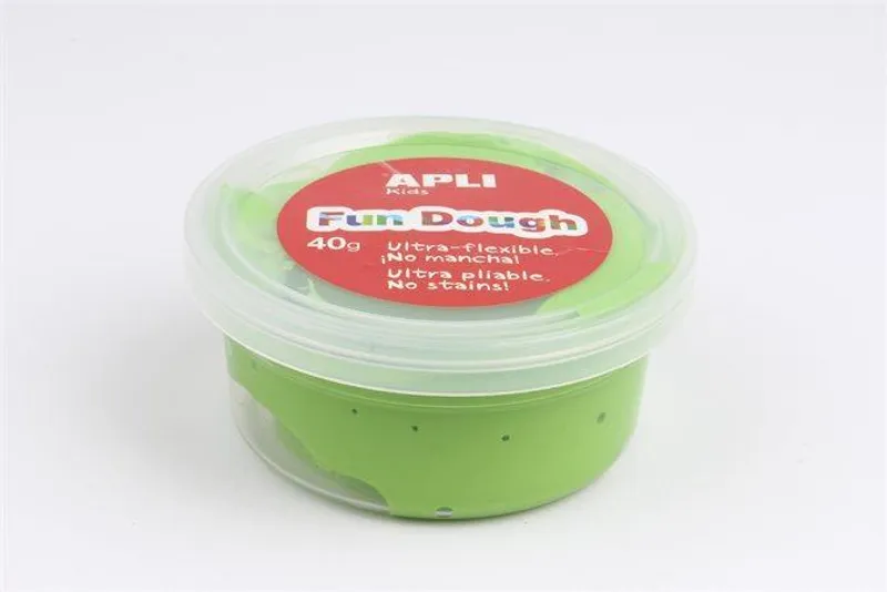 Hauptproduktbild Plastelína, 40 g, APLI, "Fun Dough", zelená