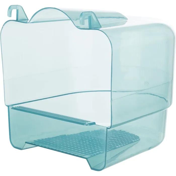 Hauptproduktbild Plastová koupelna půlkruhová transparentní 15x16x17 cm
