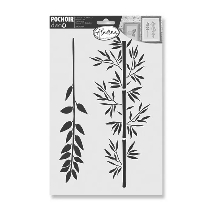Hauptproduktbild Plastová šablona AladinE - Větve 20 x 30 cm