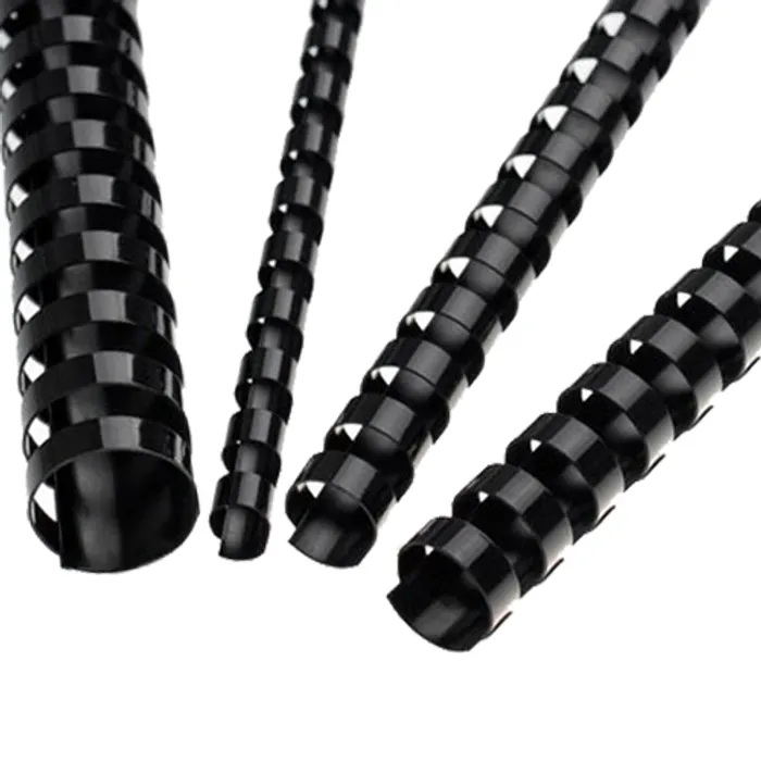 Hauptproduktbild Plastové hřbety pro vazbu 19 mm [100 ks] černé