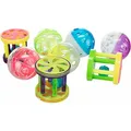 Weiteres Produktbild Kunststoffkugel/Käfig mit Glocke 4,5 cm/4 cm (Box mit 60 Stück)
