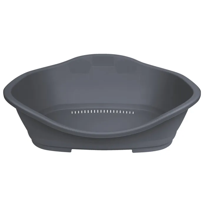 Hauptproduktbild Plastový pelech Sleeper č. 2 s větráním 68 x 47 cm, tmavě šedý