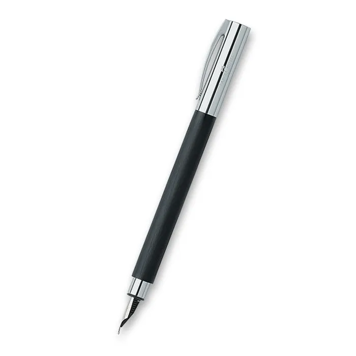 Hauptproduktbild Plnicí pero Ambition Precious resin, M, černá Faber-Castell 148140