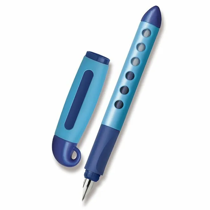 Hauptproduktbild Plnicí pero Faber-Castell Scribolino pro praváky, modrá