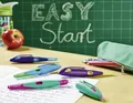Weiteres Produktbild Füllfederhalter für Linkshänder mit Standard-M-Feder – STABILO EASYbirdy dunkelblau/cyan