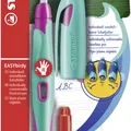 Weiteres Produktbild Füllfederhalter für Rechtshänder mit Standardspitze M - STABILO EASYbirdy türkis/neonpink