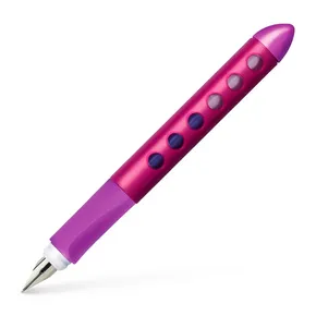 Faber Castell 149848 Scribolino Füllfederhalter für Linkshänder, Himbeere