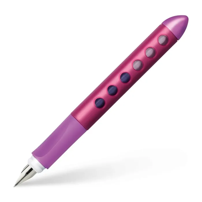 Hauptproduktbild Plnící pero Scribolino pro praváka, malinová Faber Castell 149846