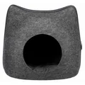 Weiteres Produktbild Filzhöhle KATZE 38 x 35 x 37 cm dunkelgrau