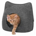 Weiteres Produktbild Filzhöhle KATZE 38 x 35 x 37 cm dunkelgrau