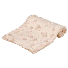 Plüschdecke COSY, beige 70 x 50 cm