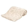 Plüschdecke COSY, beige 70 x 50 cm
