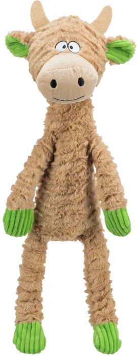 Hauptproduktbild Plyšová kravička s vnitřním lanem, 50 cm, plyš/lano