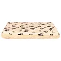 Plüschmatte JOEY beige/hellbraun 120 x 75 cm